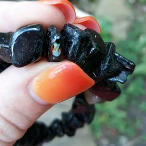 Genuine Nuummite bracelet
